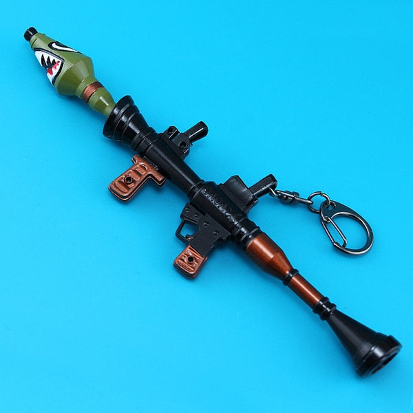 Mini Rocket Launcher Keychain